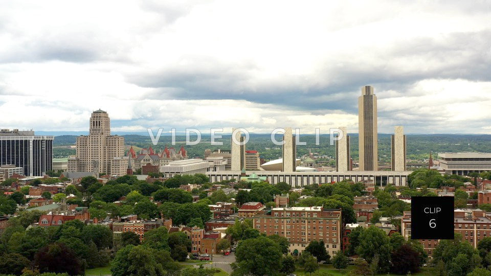 stock video albany new york skyline steve tanner stock