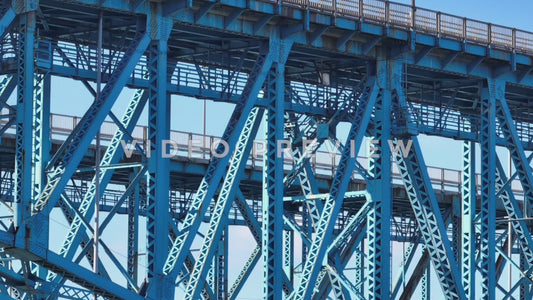 Video - Looking up at traffic from beneath South Grand Island Bridge over Niagara River