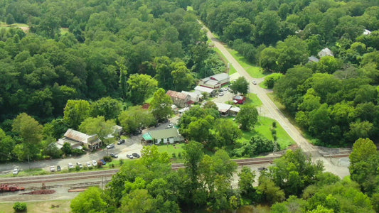 Video - Juliette, Georgia - Small town in USA with old train depot
